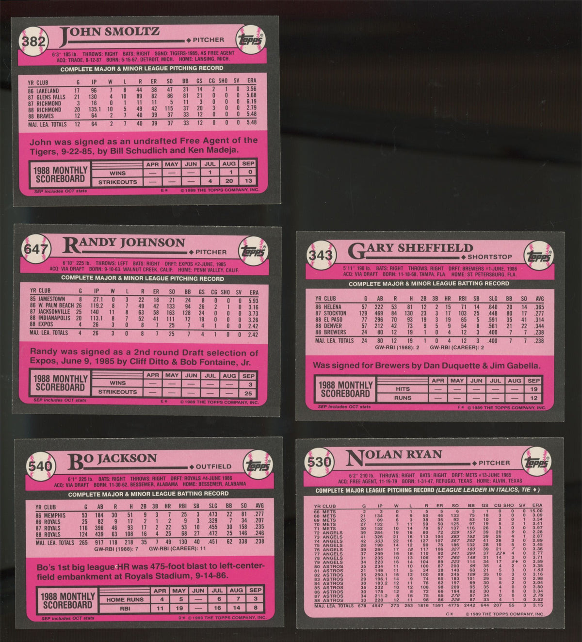 1989 Topps Tiffany Baseball Complete Set (792/792) NM-MT
