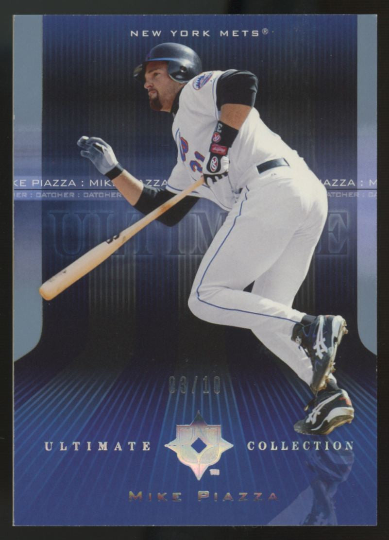 2004 Upper Deck Ultimate Collection Mike Piazza Platinum /10 #103