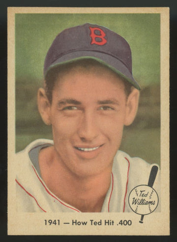 1959 Fleer Ted Williams 1941 How Ted Hit .400 #17 EX/EX-MT