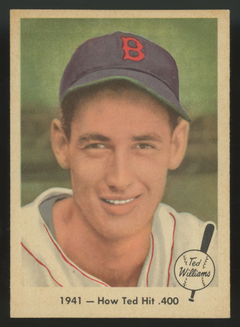 1959 Fleer Ted Williams 1941 How Ted Hit .400 #17 EX/EX-MT