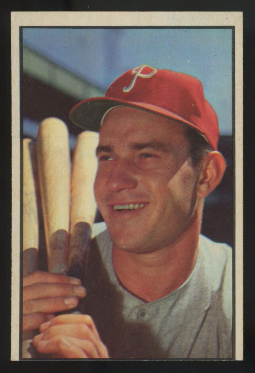1953 Bowman Color Del Ennis #103 VG/EX