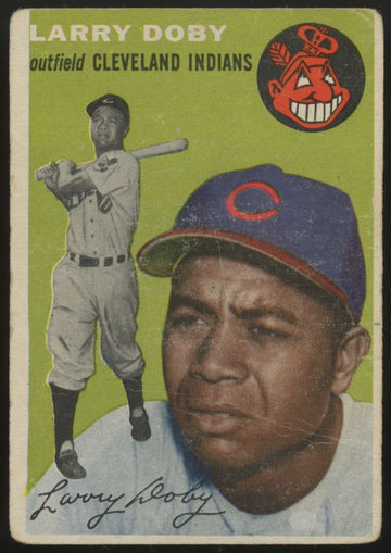 1954 Topps Larry Doby #70 Poor (Back)