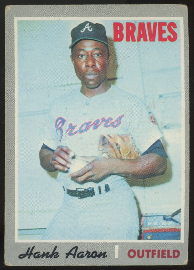 1970 Topps Hank Aaron #500 VG "A"