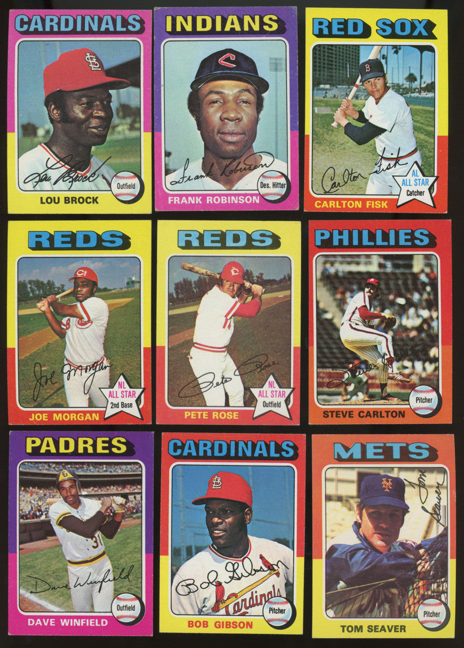 1975 Topps Mini Baseball Complete Set (660) VG/EX-EX Overall
