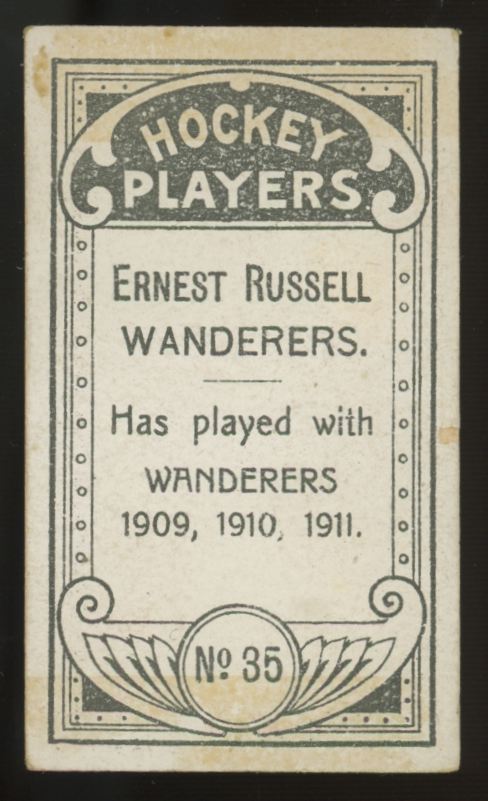 1911-12 C55 Imperial Ernest Russell #35 VG-VG/EX