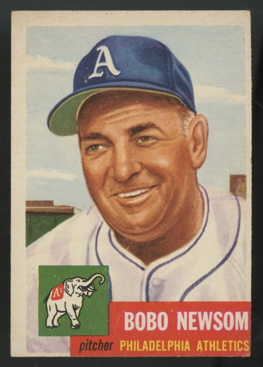 1953 Topps Bobo Newsome RC #15 VG/EX