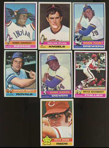 1976 Topps Baseball Complete Set (660) w/ Traded EX-MT Overall