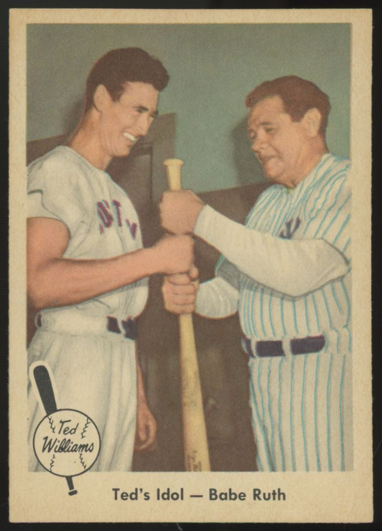 1959 Fleer Ted Williams "Ted's Idol" #2 NM/MT