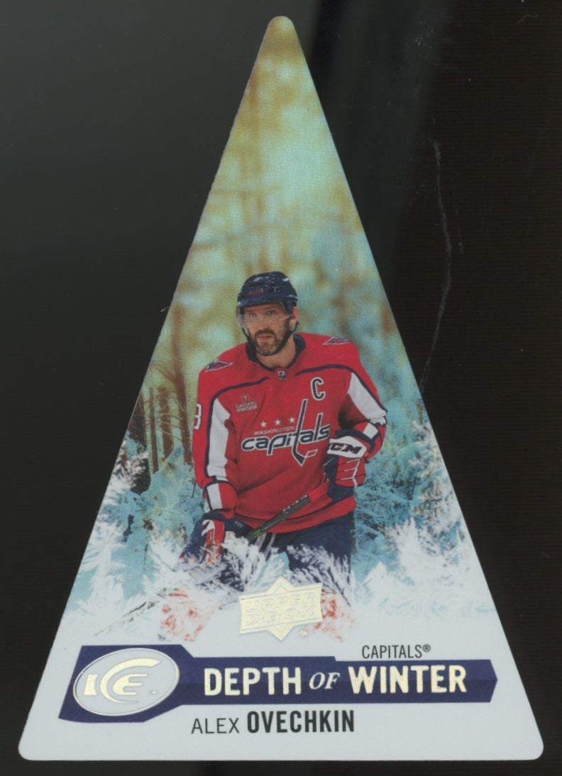 2023-24 Upper Deck Ice Alex Ovechkin Depth Of Winter White Frost /199 #DW-11