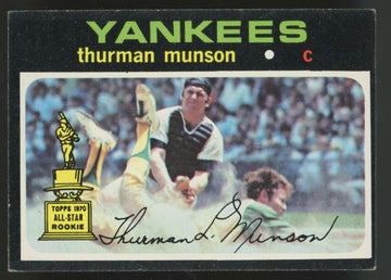 1971 Topps Thurman Munson #5 VG/EX - EX