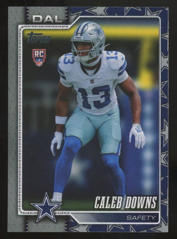 2026 Topps Flagship Caleb Downs RC Team Color Border SSP #363