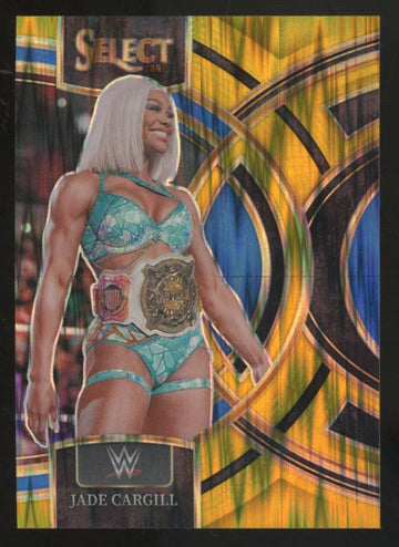 2024 Panini Select WWE Jade Cargill Premier Gold Flash /10 #189