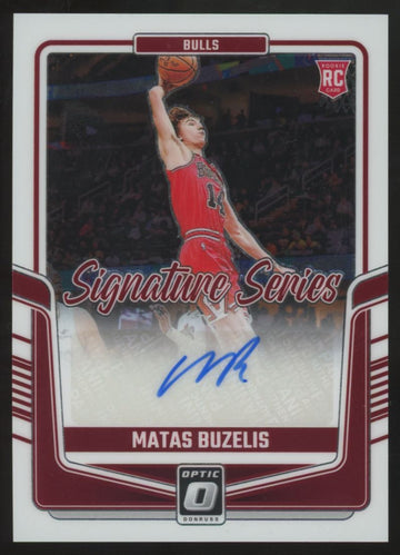 2024-25 Donruss Optic Matas Buzelis RC Signature Series Auto #SS-BUZ