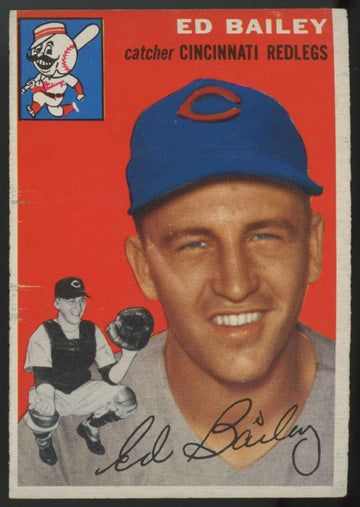 1954 Topps Ed Bailey #184 EX