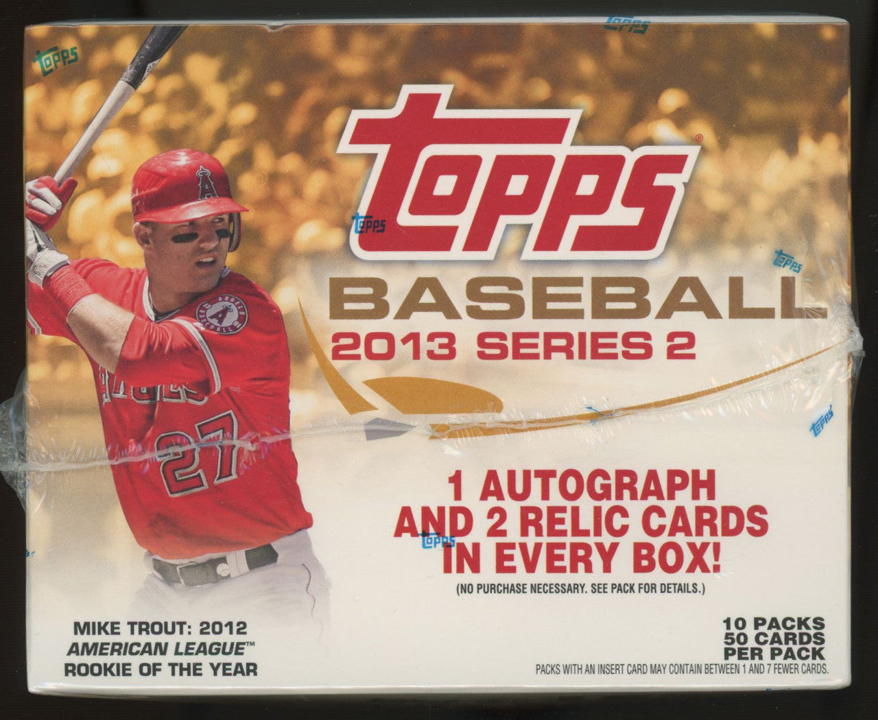 2013 Topps Baseball Series 2 Jumbo Hobby Box Factory Sealed