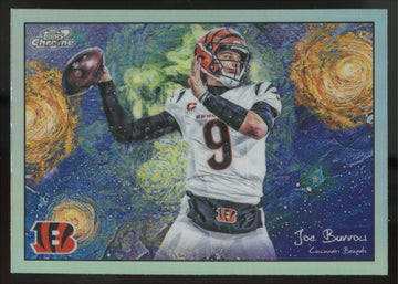 2025 Topps Chrome Cosmic Joe Burrow Stars In The Night #STN-13