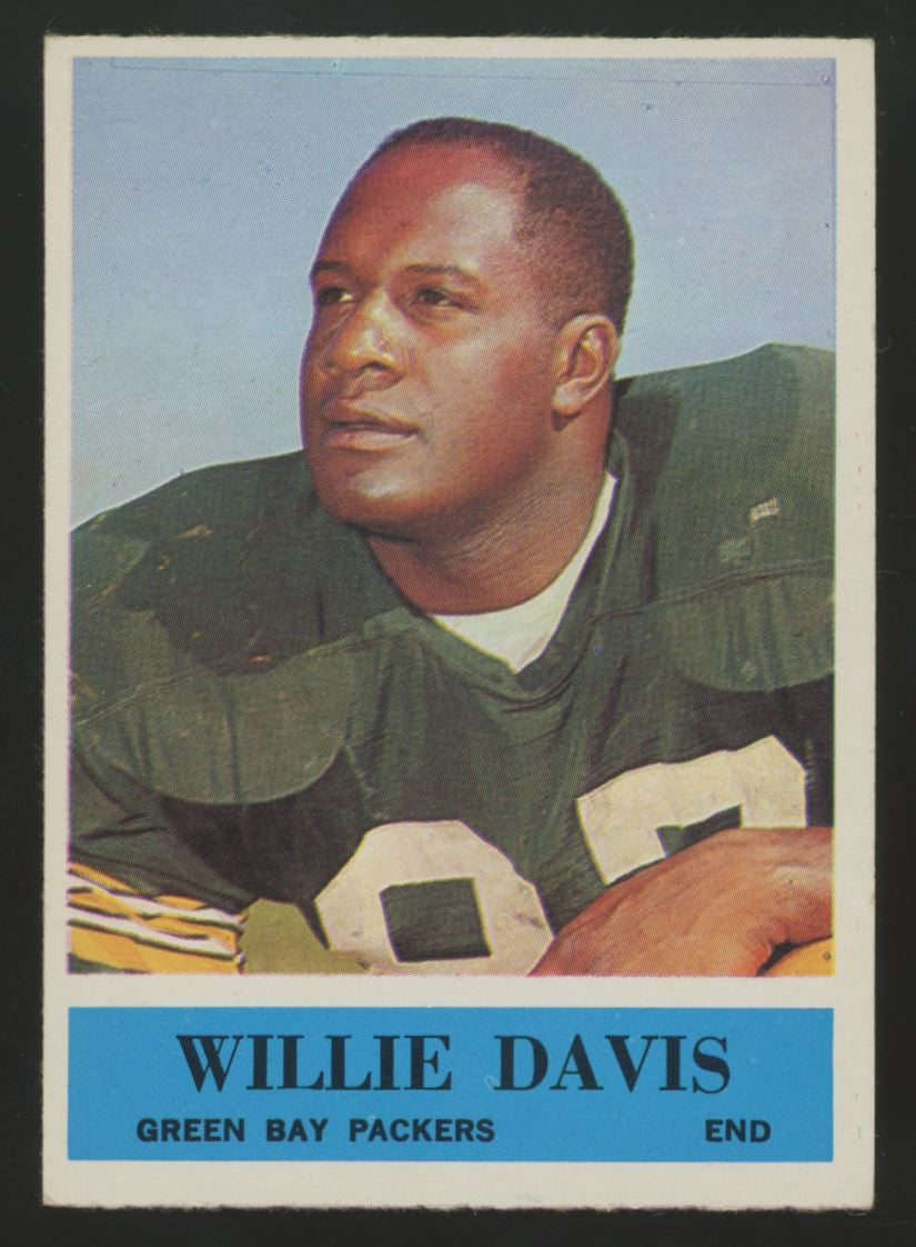 1964 Philadelphia Willie Davis RC #72 EX