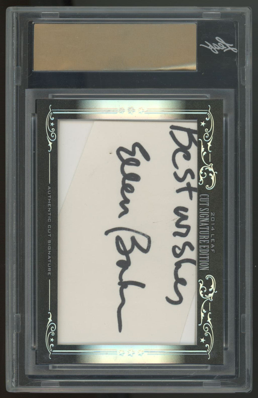 2014 Leaf Cut Signature Edition Jay Apt Ellen Baker Astronauts Dual Auto 1/1