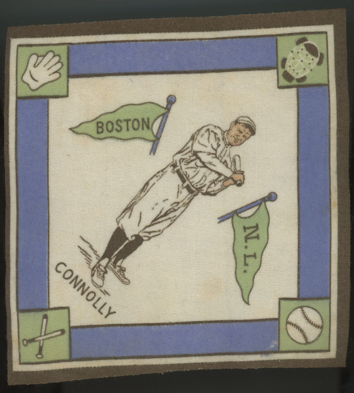 1914 B18 Joe Connolly Boston N.L. Blanket EX-MT