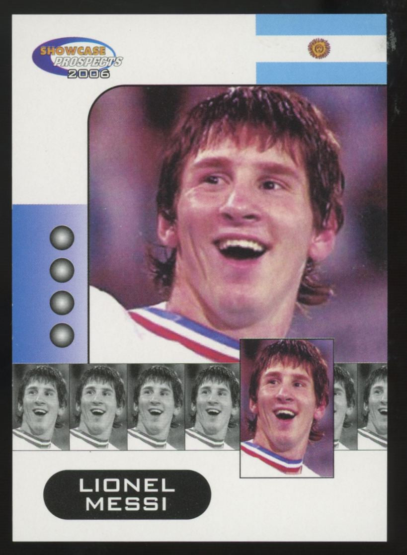 2006 Showcase Prospects Lionel Messi RC NM-MT "G"