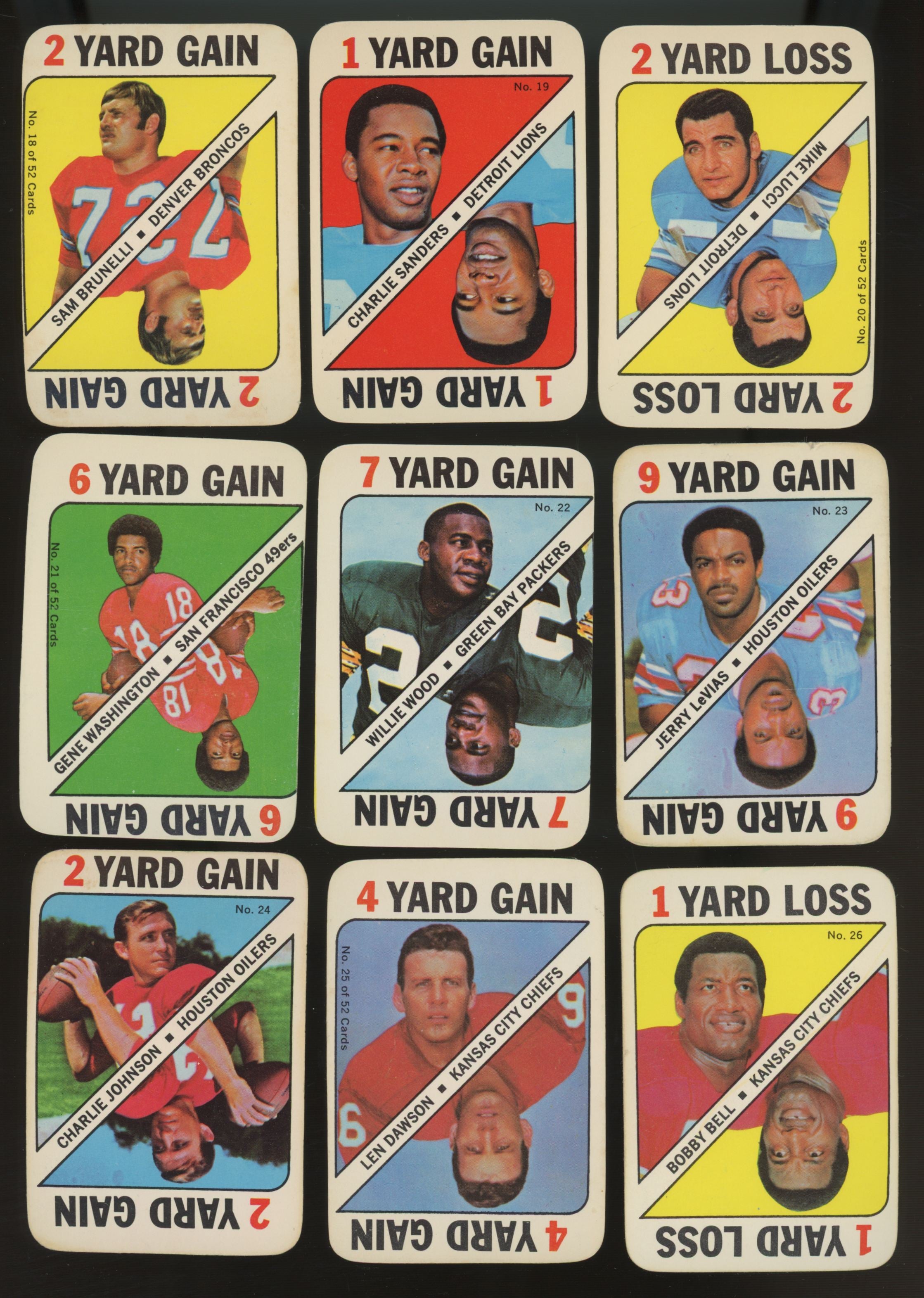 1971 Topps Football Game Complete Set (52) EX/MT