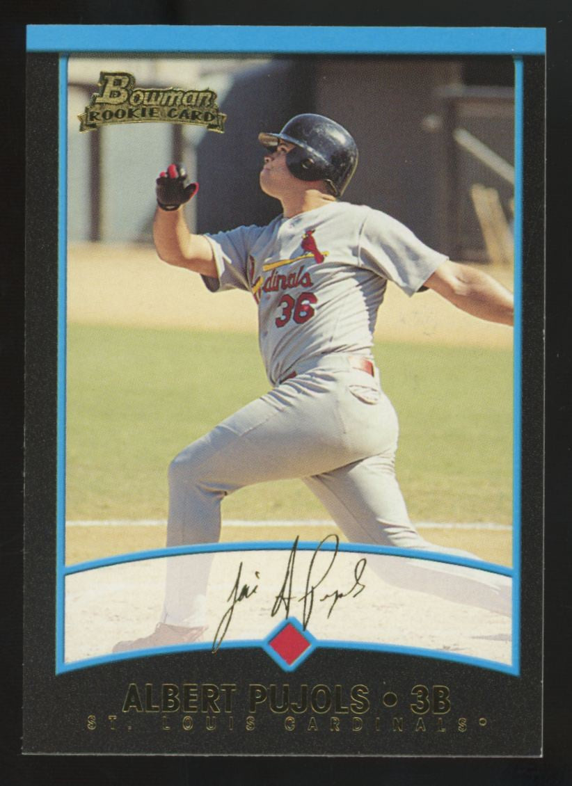 2001 Bowman Albert Pujols RC Gold #264 NM-MT