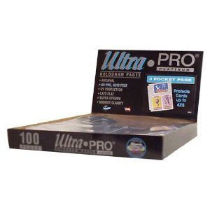 6 Pocket (Tallcards) Pages Ultra Pro (100 Pages)