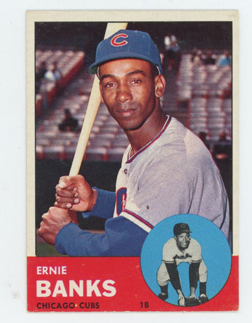 1963 Topps Ernie Banks #380 VG/EX-EX