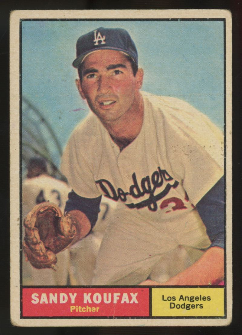 1961 Topps Sandy Koufax #344 Good
