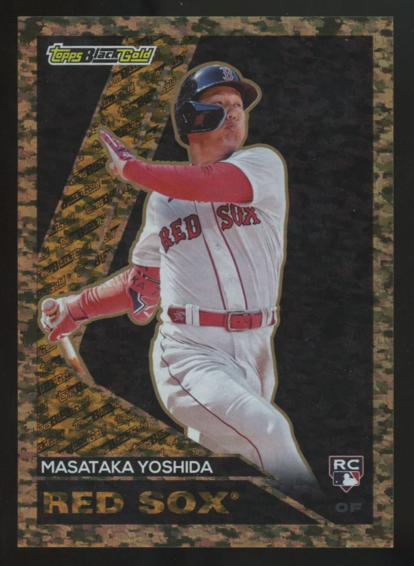 2023 Topps Update Masataka Yoshida RC Black Gold /75 #BG-8