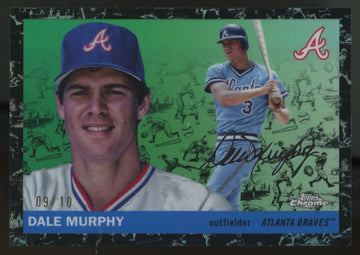 2025 Topps Chrome Platinum Anniversary Dale Murphy Toile Cream/Black /10 #363