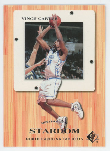 1998-99 SP Top Prospects Vince Carter Destination Stardom #2