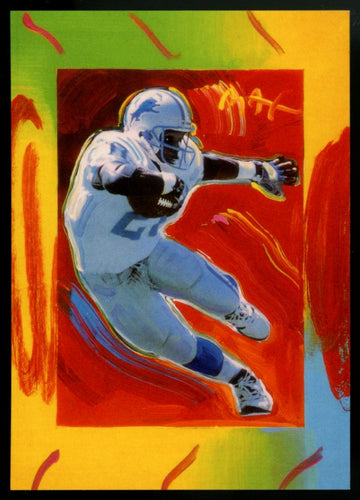 1997 Topps Gallery Barry Sanders Peter Max Serigraphs #PM5