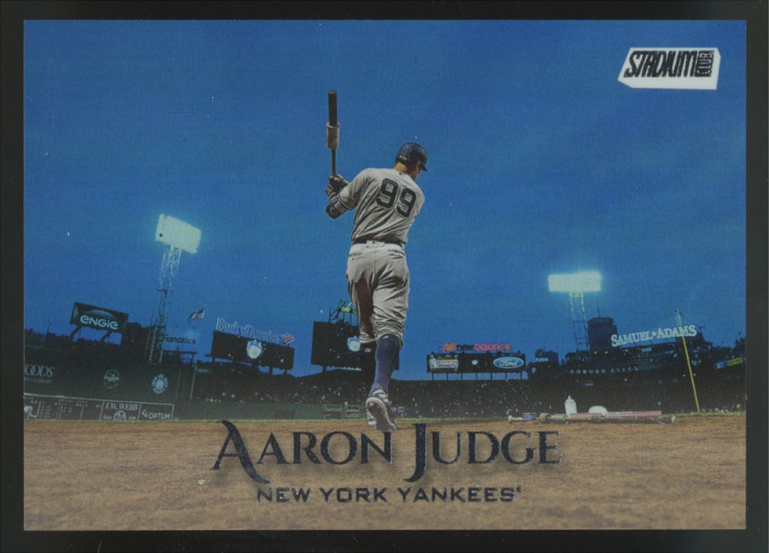 2019 Topps Stadium Club Aaron Judge Rainbow Foilboard /25 #194