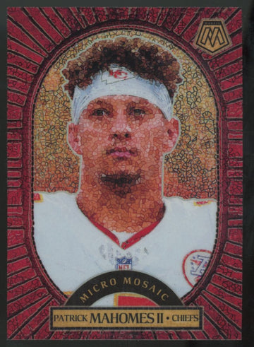 2025 Panini Mosaic Patrick Mahomes II Micro Mosaic SSP #13