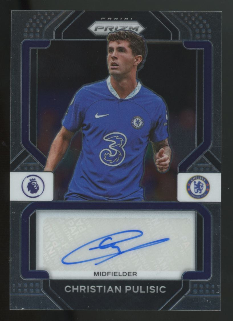 2022-23 Panini Prizm Premier League Christian Pulisic Auto #S-CP "A"