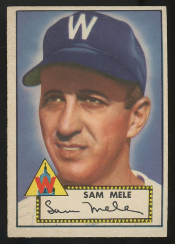 1952 Topps Sam Mele #94 EX