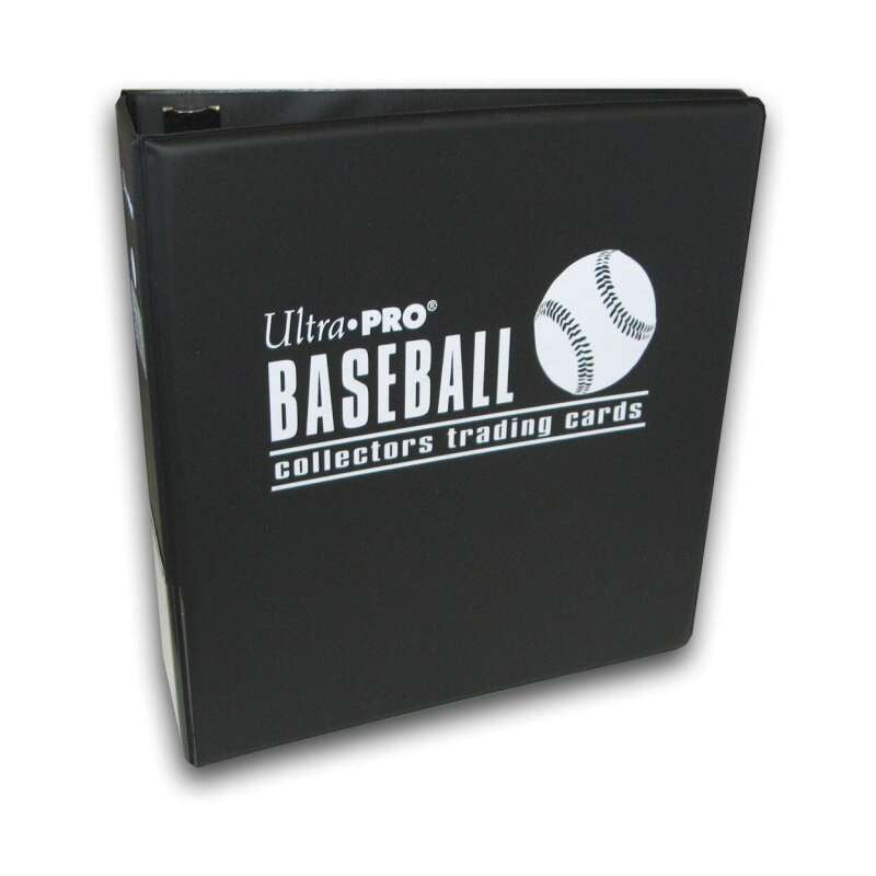 Ultra Pro 3-Inch Baseball Collector's Card Album Black
