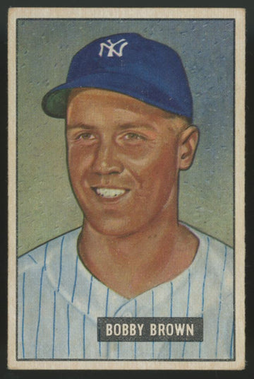 1951 Bowman Bobby Brown #110 VG/EX-EX