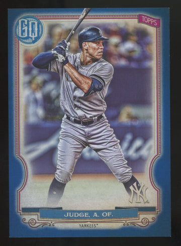 2020 Topps Gypsy Queen Aaron Judge Indigo /250 #50
