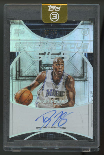 2025-26 Topps Three Dwight Howard Serendipitous Sigs Auto /49 #SS-DH