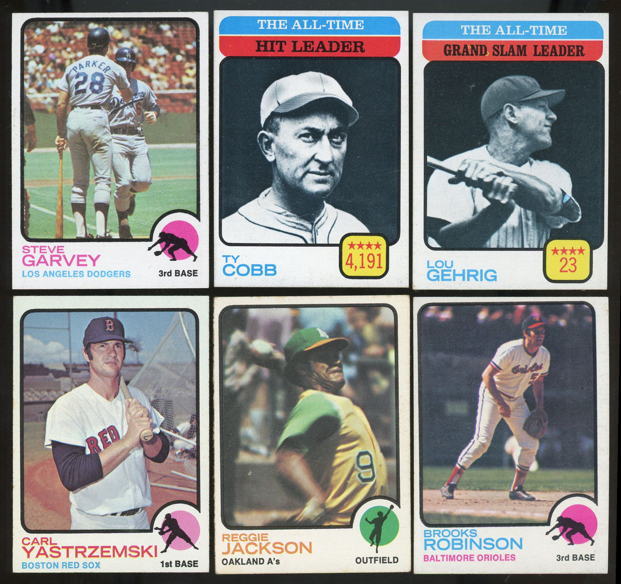 1973 Topps Baseball Near Complete Set 652/660 VG-EX Schmidt RC