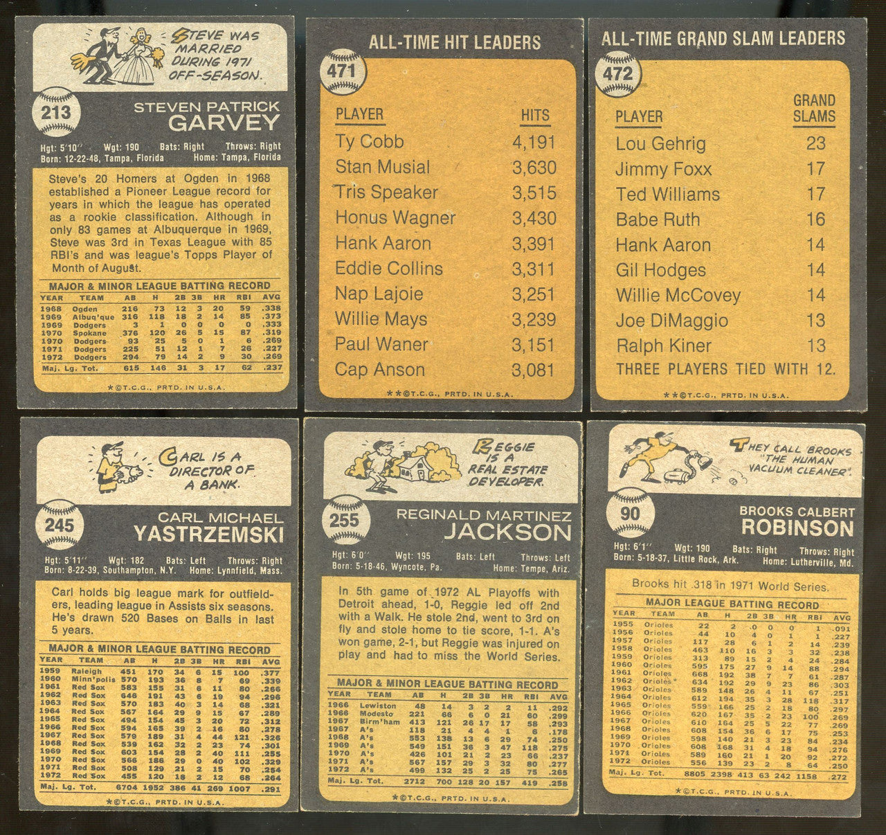 1973 Topps Baseball Near Complete Set 652/660 VG-EX Schmidt RC