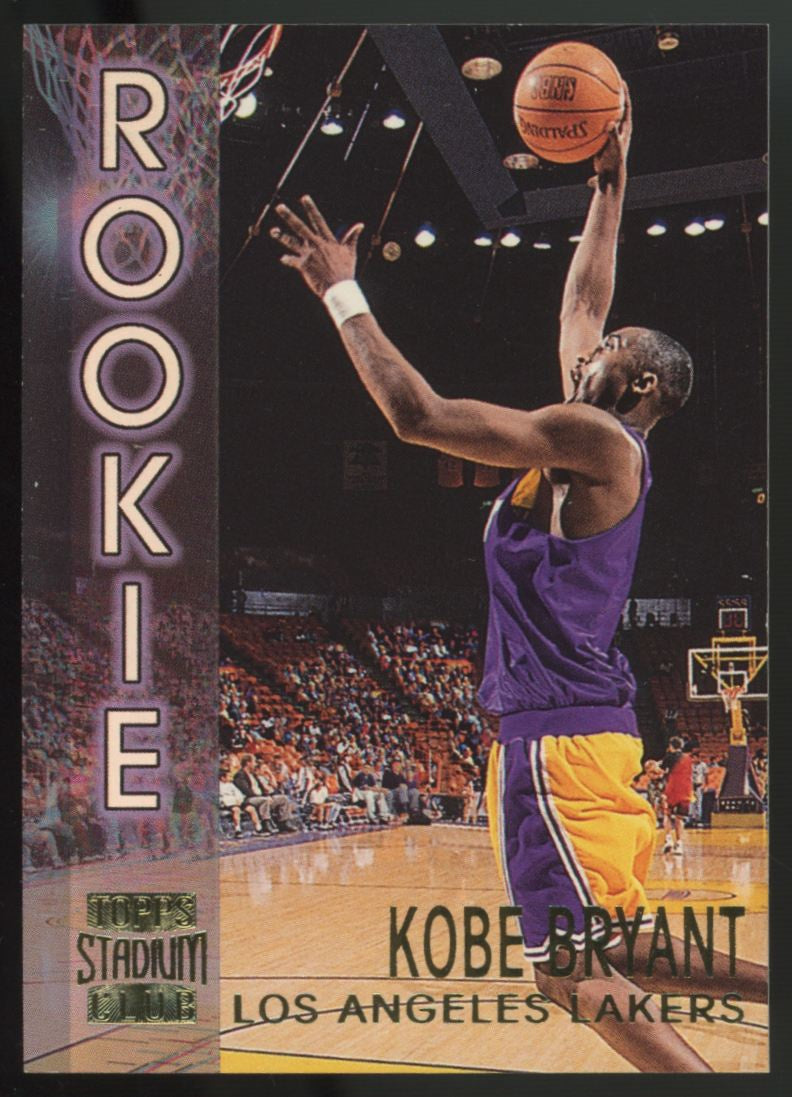 1996-97 Topps Stadium Club Kobe Bryant RC #R9 "A"
