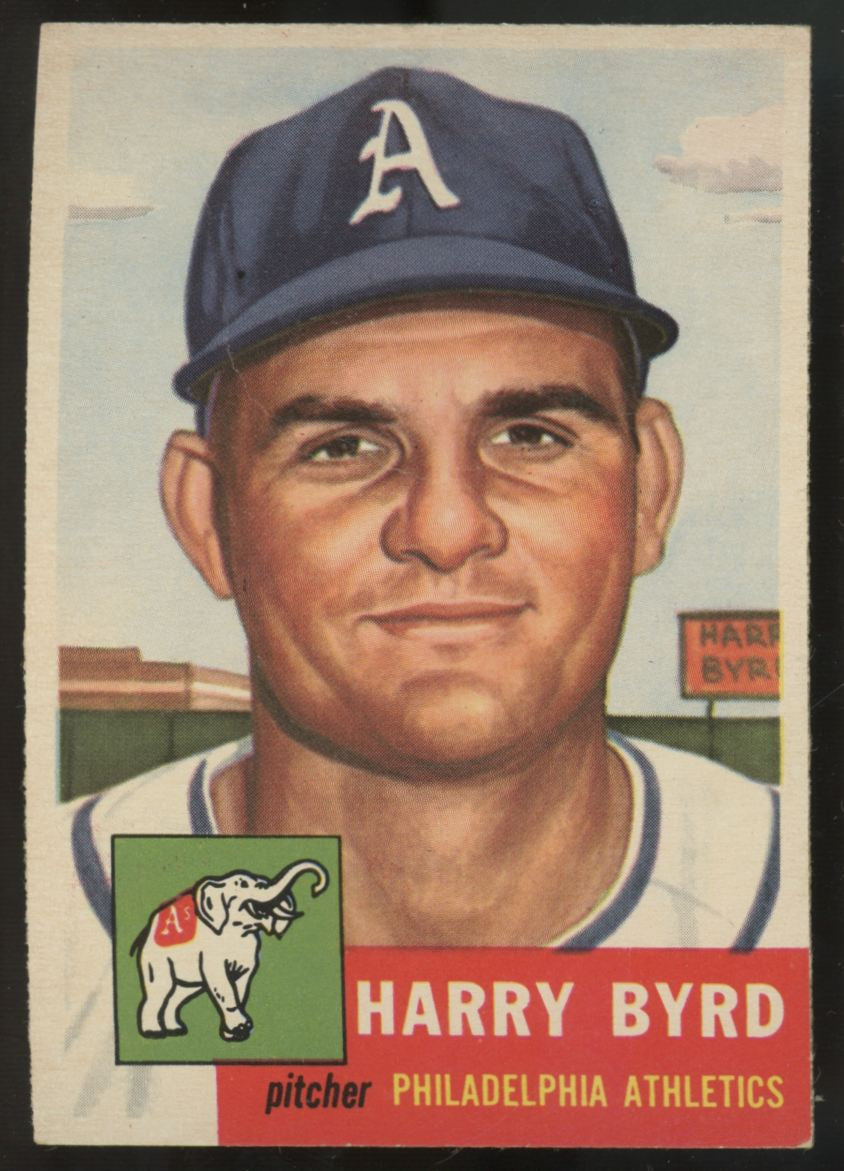 1953 Topps Harry Byrd #131 F/G