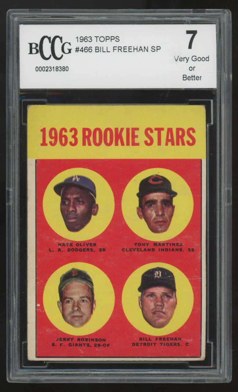 1963 Topps Bill Freehan RC Rookie Stars #466 BCCG 7