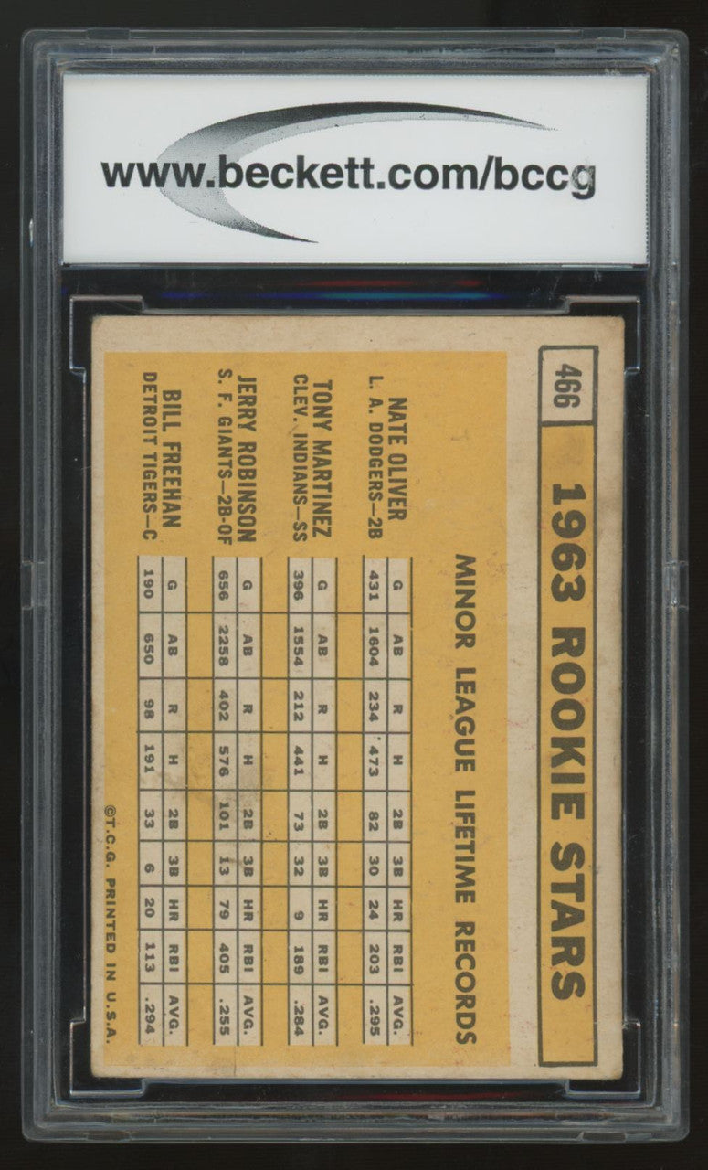 1963 Topps Bill Freehan RC Rookie Stars #466 BCCG 7