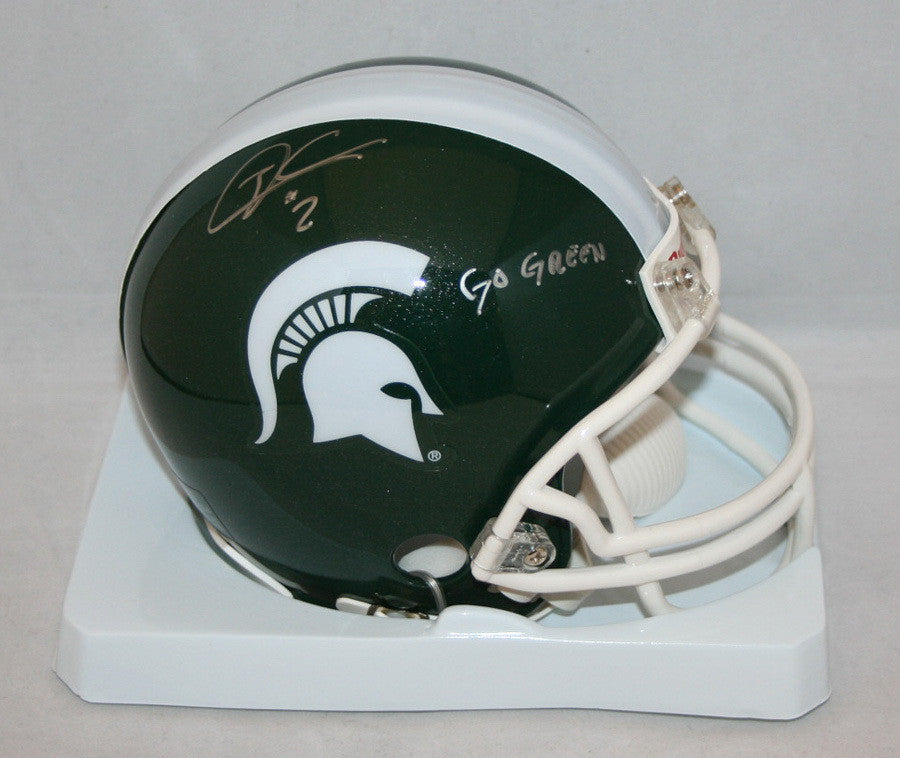 William Gholston Michigan State Spartans NCAA Autographed Mini Helmet