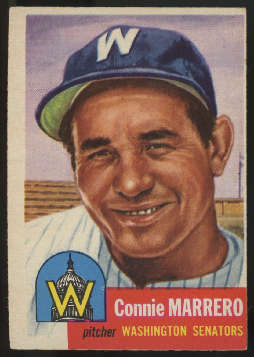 1953 Topps Connie Marrero #13 VG-EX