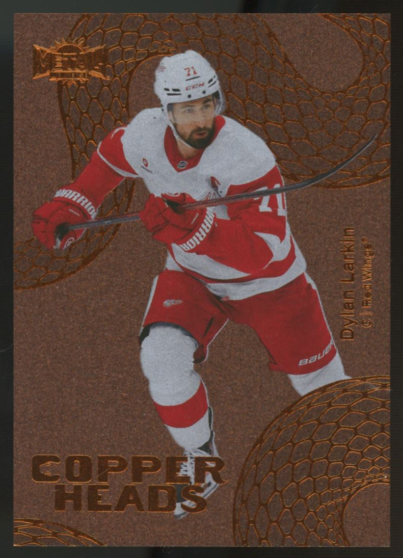 2025-26 Skybox Metal Dylan Larkin Copperheads #11